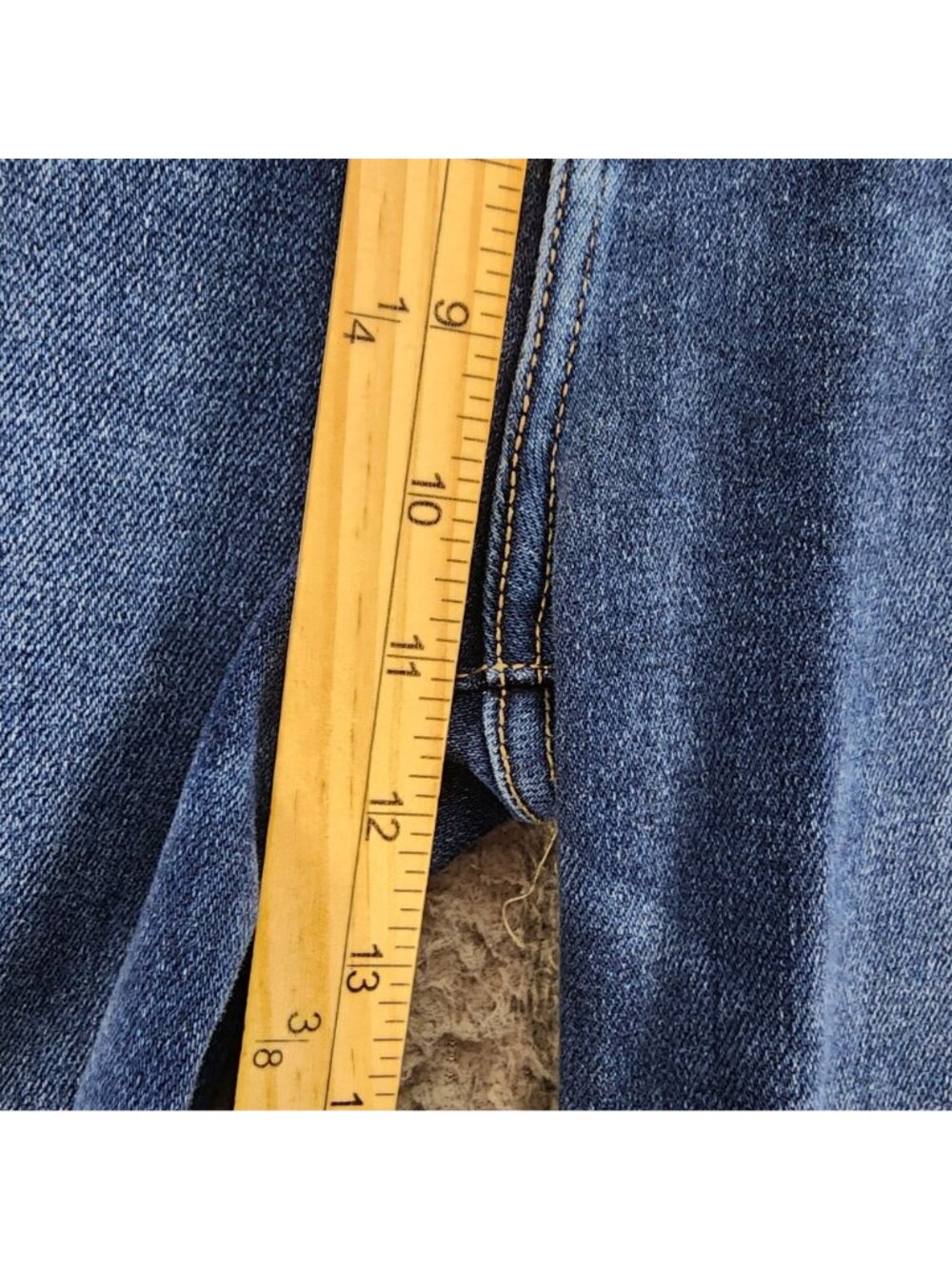 Letter To Juliet Jeans Womens 31 Bambino Blue Stretch Denim Bootcut *Read* - Picture 7 of 15